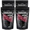 Survival Grocery Freeze Dried Pomegranate Seeds/Arils - No Sugar Added, No Preservatives, Rich in Antioxidants & Vitamin C - Ideal for Oatmeal, Smoothies, Granola or Snacking (40 oz./4 Bags) view 1