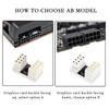 Graphics Card 180 Degree 8P Power Adapter GPU Female to Male 8 Pin Connector Chassis Wire Organization Adapter for Desktop PC (1Piece PH38BW+) view 3