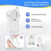 50 Seconds Voice Recorder with Playback, Kids Toy Voice Recorder, Simple Digital Recorder for Quick Note-Taking, Small 2-Button Dictaphone for Toddlers/Seniors - White view 3