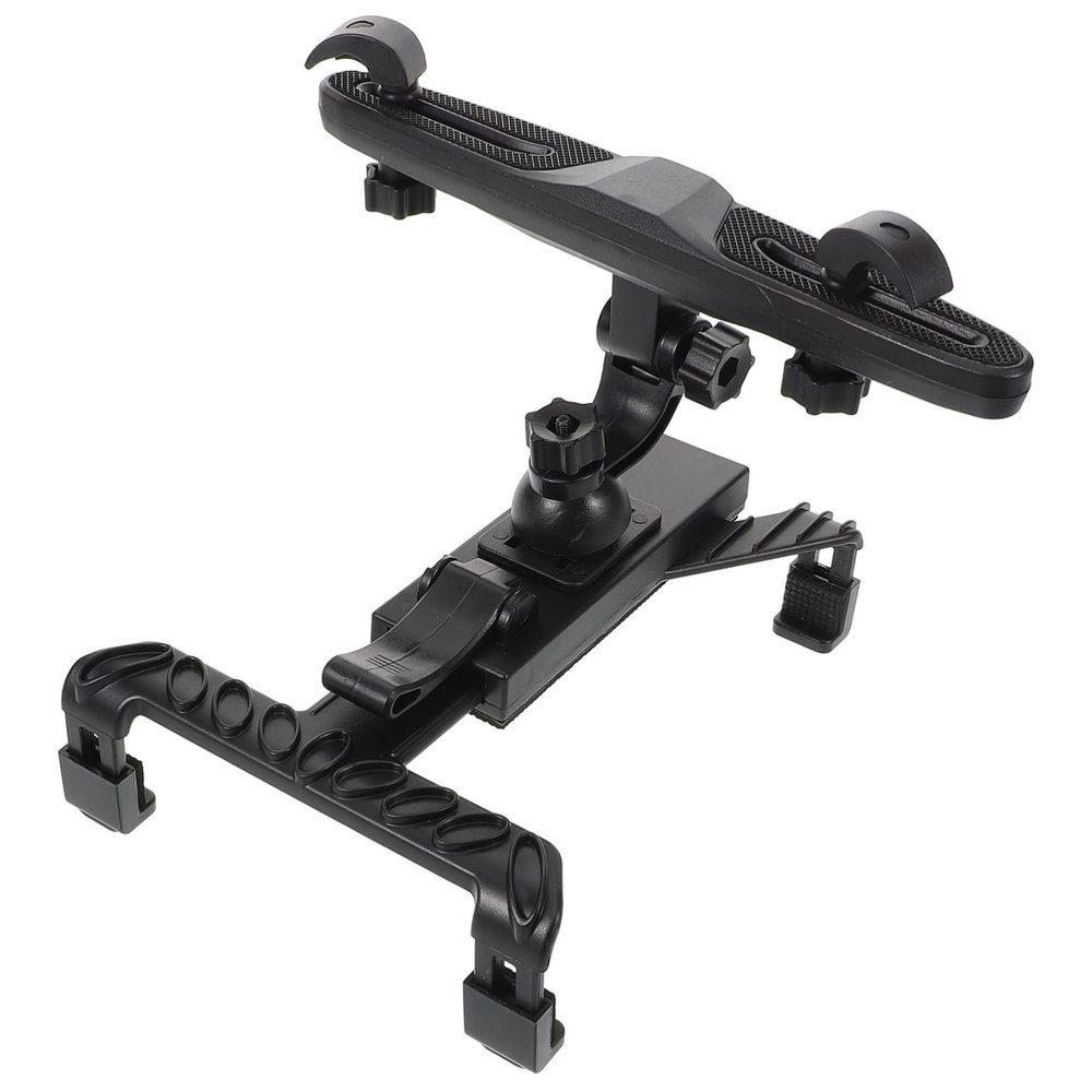 LOORGVEL Durable Car Headrest Tablet Holder for Back Seat Adjustable Mount for Tablets Car Accessories for Road Trips and Travel Compatible