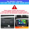 Car Radio Stereo for BMW 1 Series 120i E81 E82 E87 E88 2008-2012, Android 13, 9" IPS Touch Screen Upgrade Dash Kit with CarPlay & Android Auto, GPS Navigation DSP SWC 5G WiFi 8CORE 8+256GB_Automatic view 2