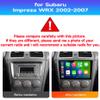 Car Radio Stereo for Subaru Impreza WRX 2002-2007, Android 13, 9" IPS Touch Screen Upgrade Dash Kit with CarPlay & Android Auto, GPS Navigation DSP SWC 5G WiFi Camera 8CORE 8+256GB view 2