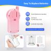 50 Seconds Voice Recorder with Playback, Kids Toy Voice Recorder, Simple Digital Recorder for Quick Note-Taking, Small 2-Button Dictaphone for Toddlers/Seniors - Pink view 3