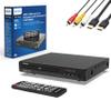 Philips DVD Players for TV with HDMI Port 1080P All Region HD DVD Player for Smart TV USB Input Remote Control Device, Mini DVD CD Player for Home Stereo System, HDMI and RCA Cable Included view 1