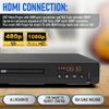 Philips DVD Players for TV with HDMI Port 1080P All Region HD DVD Player for Smart TV USB Input Remote Control Device, Mini DVD CD Player for Home Stereo System, HDMI and RCA Cable Included view 3