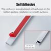HQLBD Aluminum Floor Cable Raceway, Tread-Resistant Self-Adhesive Wire Hiders for Electrical Cable Management, Cord Cover Concealer Kit for Safety Proof(J,20 * 10MM) view 3