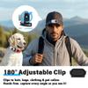 SHPTDJTIC 1080P Body Camera with 2500mAh Charging Case, 180 Rotatable Clip & Magnetic Lanyard, IPX7 Waterproof Body Cam, Magnetic Body Camera Recording for Pet,Security,Travel(White64G) view 3