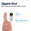 SHPTDJTIC 1080P Body Camera with 2500mAh Charging Case, 180 Rotatable Clip & Magnetic Lanyard, IPX7 Waterproof Body Cam, Magnetic Body Camera Recording for Pet,Security,Trave(black64G) view 2