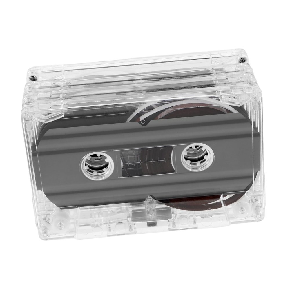 BESPORTBLE 4pcs Retro Cassette Tapes Blank Cassettes for Recording for Music Teaching and Personal Messages