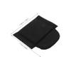 Angoily 2pcs Camera Bag Partition Camera Padded Bag Camera Insert Bag Camera Organizer Fiber Fleece Black, Black, 17.80X17.00X1.00CM, Casual view 2
