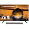 Westinghouse QLED 55 Inch TV and 2.0 Compact Mini Sound Bar view 1