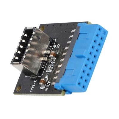 Artibetter USB Front Panel Adapter to USB Internal Connector Accessory for Convenient Device Connection