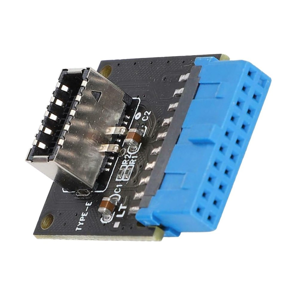Artibetter USB Front Panel Adapter to USB Internal Connector Accessory for Convenient Device Connection