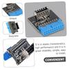 Artibetter USB Front Panel Adapter to USB Internal Connector Accessory for Convenient Device Connection view 2