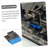 Artibetter USB Front Panel Adapter to USB Internal Connector Accessory for Convenient Device Connection view 3