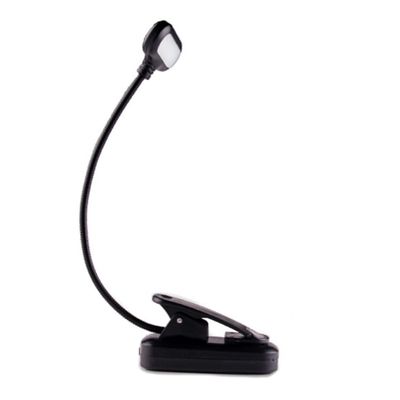 DOITOOL Led Study Lamp USB Rechargeable Reading Light Clip Desk Lamp for Books Flexible Neck Lightweight and Portable