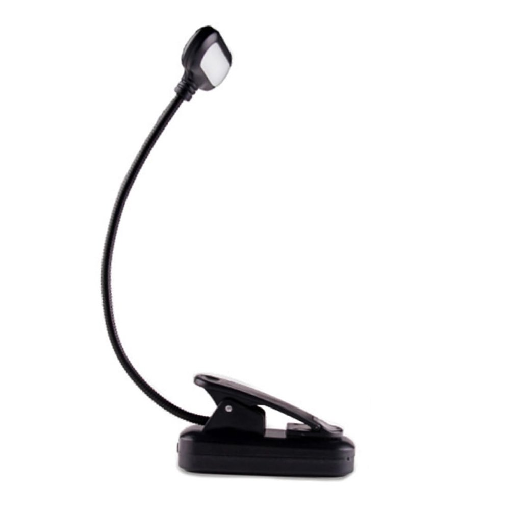DOITOOL Led Study Lamp USB Rechargeable Reading Light Clip Desk Lamp for Books Flexible Neck Lightweight and Portable