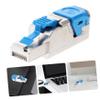 ARTIBETTER 10g Shielded Pass-Through Connector Tool Modular Cat Ethernet Network Cable for Laptops Routers and Gaming Fast Wiring Bend-Resistant Design view 4