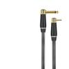 6.5mm Instrument Cable 1/4 Inch Right Angle to Right Angle Electric Guitar Bass Audio Cord for Keyboard Mixer Ect(Pack of 2,3m) view 2