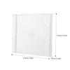 AUTSUPPL 5pcs Transparent Cd Storage Cases Lightweight Organizers for DVDs and Minimalist Design for Travel and Home Use Enhanced Protection from Scratches and Damage view 2