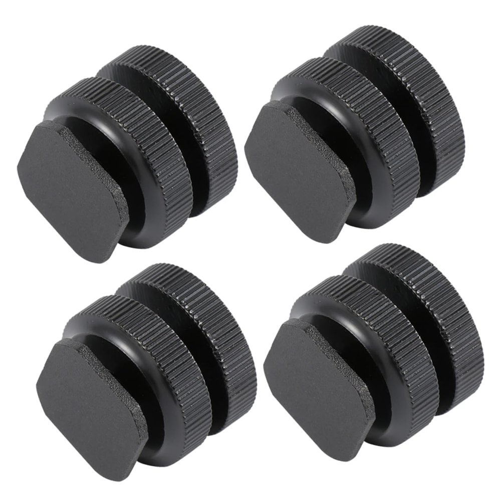 Artibetter Hot Shoe Mount Adapter Tripod Screw Adapter Flash Shoe Mount for 1/4 Inch Screw