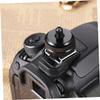 Artibetter Hot Shoe Mount Adapter Tripod Screw Adapter Flash Shoe Mount for 1/4 Inch Screw view 3