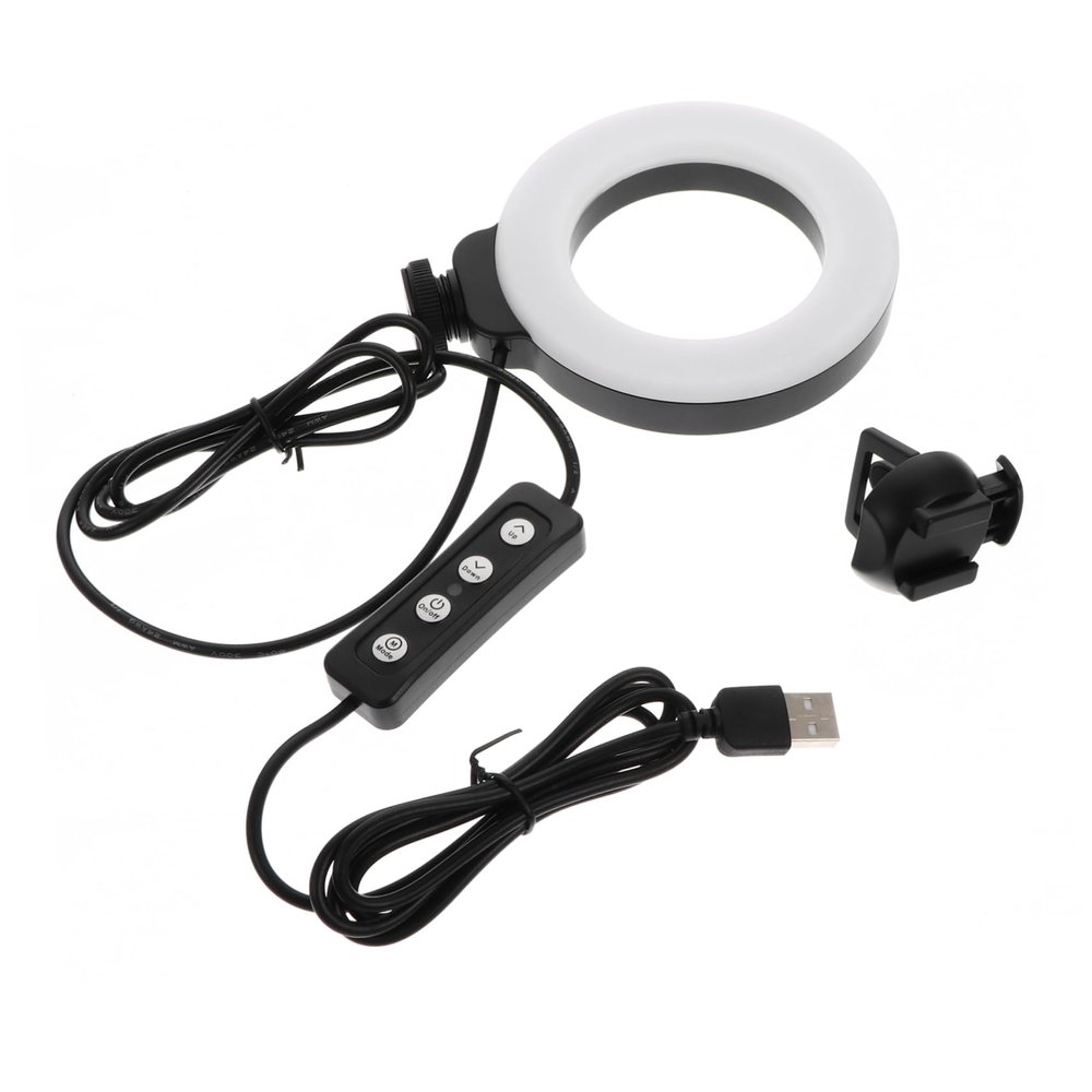 Artibetter Adjustable Led for Video Conferencing Desktop Clip Lighting for Work Photography Makeup and