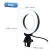 Artibetter Adjustable Led for Video Conferencing Desktop Clip Lighting for Work Photography Makeup and view 4