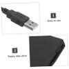 Lurrose Portable Floppy Disk Drive for Laptop and Desktop Pc USB External Reader Compatible with Windows Me Xp Efficient Data Transfer for Access view 3