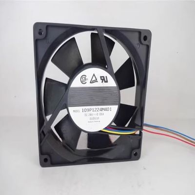 109P1224M401 DC 24V 0.09A 120x120x25mm 12cm 3-Wire Cooling Fan