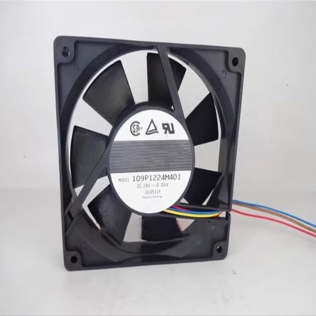 109P1224M401 DC 24V 0.09A 120x120x25mm 12cm 3-Wire Cooling Fan