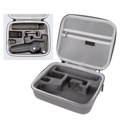 for Osmo OM7/7P Case, Stabilizer Travel Case with Mesh Pockets, Hard Carrying Case Shoulder Bag for Osmo Mobile 7 Pro/7 Smartphone Gimbal Stabilizer Accessories