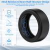 Hexasider 6 Pack Smart Ring Cover Fits 7mm and 8mm Ring Smart, Anti-Scratch Silicone Case for Working Out Gym Smart Rings Protector for Women Men (M+8mm) view 4