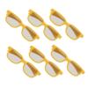 Kisangel 6pcs Movie Glasses for Boys and Girls Plastic Frame for Immersive Viewing for Family Entertainment and Movie view 1
