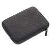 TEHAUX 1pc E-Book Protective Cover Multi-Function Case Compatible Canvas Material Storage Pocket for Phone and Earphones view 1