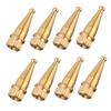 DIYEAH 8pcs Copper Speaker Spikes Feet for Amplifiers and Turntables Isolation Pads for Enhanced Sound Quality and Floor view 1