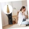 DIYEAH 8pcs Copper Speaker Spikes Feet for Amplifiers and Turntables Isolation Pads for Enhanced Sound Quality and Floor view 4