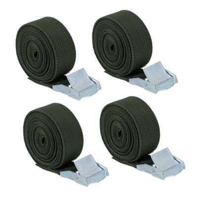 ARTIBETTER 4pcs Camera Securing Strap Durable Bundling Belt for Outdoor Activities for Hunting and Camping Made of Premium Military Green