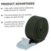 ARTIBETTER 4pcs Camera Securing Strap Durable Bundling Belt for Outdoor Activities for Hunting and Camping Made of Premium Military Green view 4