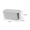 ARTIBETTER 1pc Cable Organizer Container for Desk Wire Storage Box Simple Design Socket Organizer Case for Home view 2
