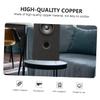 DIYEAH 8pcs Copper Speaker Isolation Feet for Amplifiers and Turntables Copper Material Easy to Install Reduces Vibration for Enhanced Sound Quality view 3
