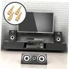 DIYEAH 8pcs Copper Speaker Isolation Feet for Amplifiers and Turntables Copper Material Easy to Install Reduces Vibration for Enhanced Sound Quality view 4