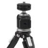 Tabletop Tripod with 360 Rotating Ball Head, 4kg Load Capacity, 1/4 Inch Screws, Anti Slip Silicone Feet, Aluminum Alloy Material, Mini Phone Tripod for Camera Projectors, view 2