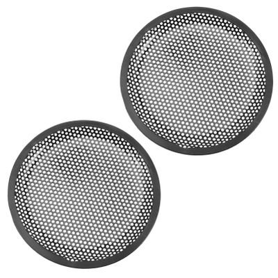 ARTIBETTER 2pcs Mesh Subwoofer Speaker Protector Car Audio Speaker Grill Cover for Outdoor Use Random Style