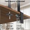 3 Monitor Desk Mount  Triple Monitor Stand Fits 17-32 Inch Screens (Max 19.8 lbs Each)  Adjustable Computer Stand  VESA Compatible  Clamp/Grommet Base  Perfect for Home & Office view 4