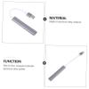 HOMSFOU 2pcs USB Hub Aluminum Alloy Port Data Extension Splitter for Accessories Fast Data Transfer and Easy Connectivity for Mouse Keyboard and More view 4