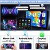 4G+64G Android 13 Car Stereo for Dodge Grand Caravan 2011-2020 / for Chrysler Town Country 2012-2016 CarPlay Android Auto 9" HD Touchscreen GPS Navigation Bluetooth 32EQ FM/RDS WiFi +Backup Camera view 3