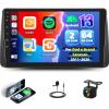 2G 64G Android 13 Car Stereo Carplay Radio for Dodge Grand Caravan 2011-2020 / for Chrysler Town & Country 2012-2016 with Android Auto, 9 Touchscreen GPS Bluetooth 16EQ Hi-Fi/WiFi+Backup Camera&Mic view 1
