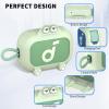for Anker Soundcore Select 4 Go Speaker Cartoon Cute Silicone Case Cover, Anti Scratch Shockproof Protective Skin Cover Compatible with Soundcore Select 4 Go Bluetooth Shower Speaker (Green) view 3