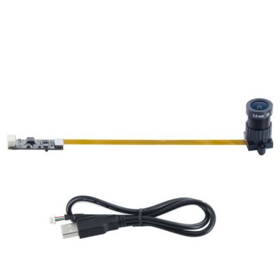 Global Shutter Monochromatic USB Camera Module OV9281 Sensors Webcam Board Photosensitive Chip OV9281 Viewing Lightburn Camera for Face Recognition PC Laptop